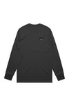 Tee-Long Sleeve-Black-KJB Logo Black-Transfer